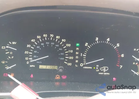 2002 Lexus Lx 470 z USA, uszkodzony, nr VIN JTJHT00W923519867